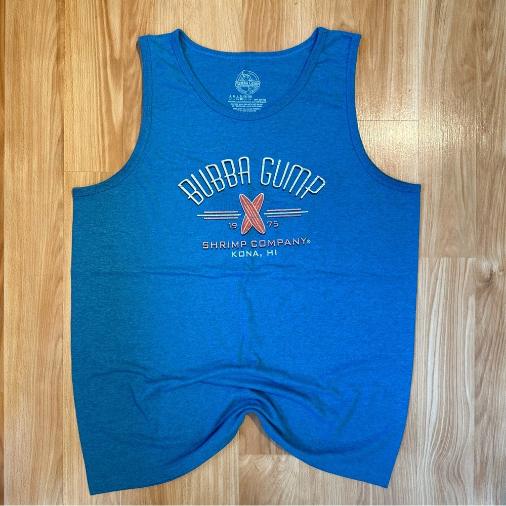 Bubba Gump Blue Tank Top